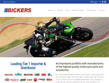 Tablet Screenshot of bickersplc.com